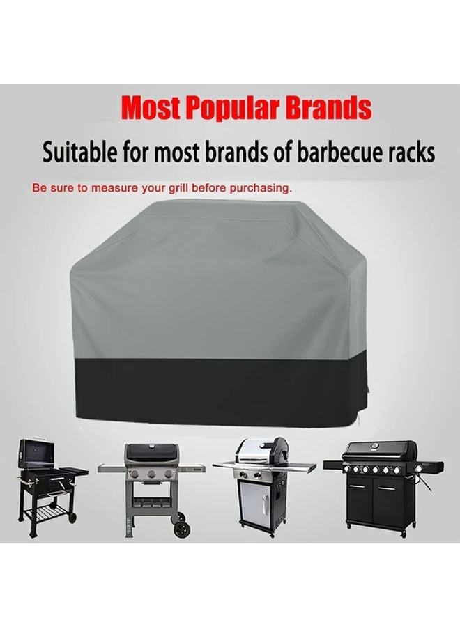 Heavy Duty Polyester BBQ Grill Cover 67x24x46 Inches with Drawstring Closure - Image 1